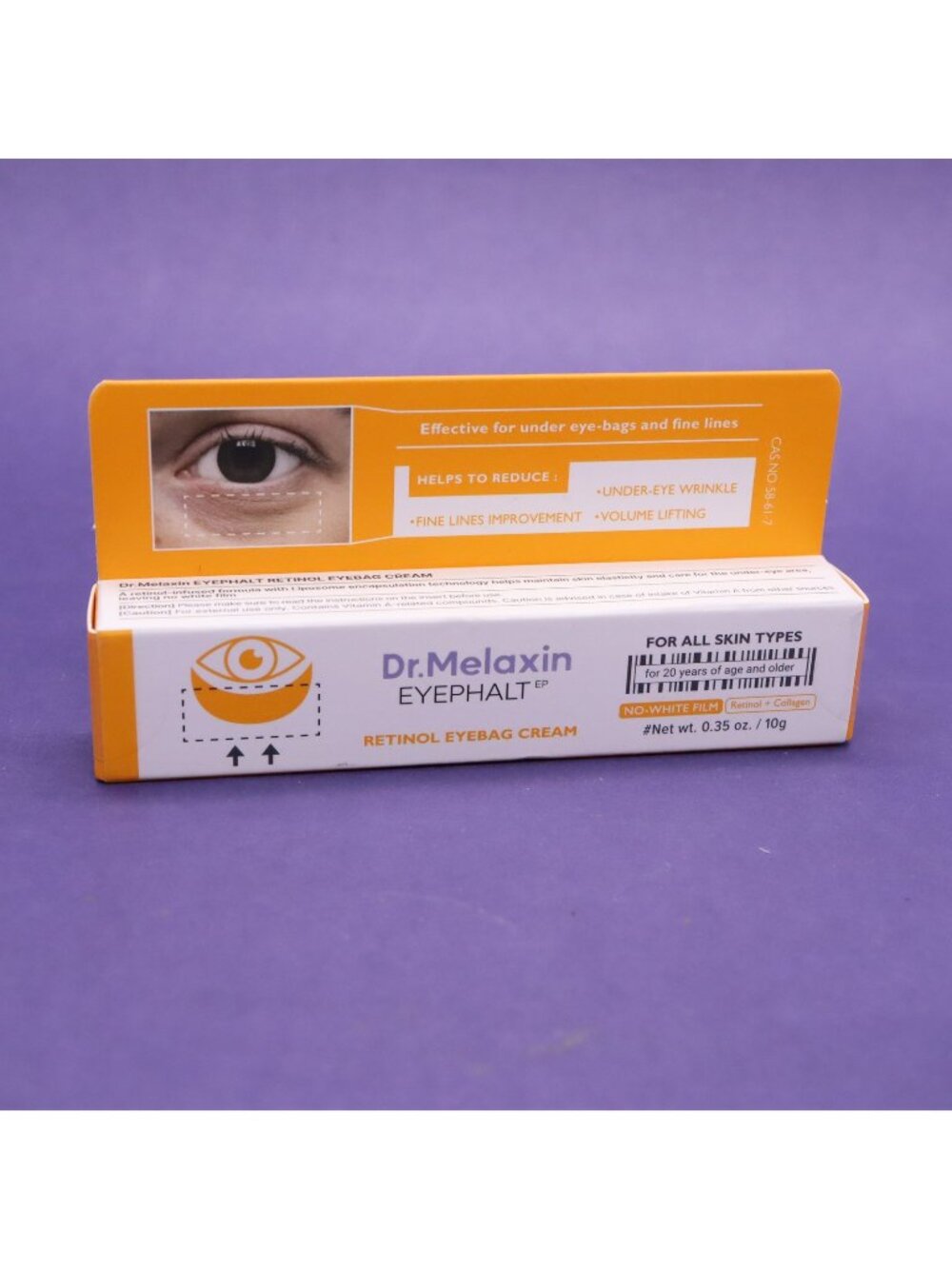 Dr. Melaxin EYEPHALT EP Retinol‎ Eye Bag Cream 10g - Under-Eye Wrinkle EXP 05/28